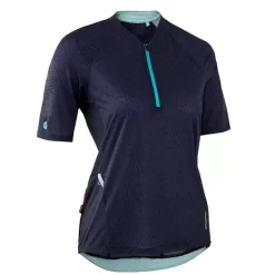 MAILLOT MANCHES COURTES VTT ST 500 FEMME TURQUOISE
