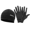 Pack Bonnet + Gants CRAFT Noir
