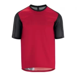 Maillot ASSOS TRAIL Manches Courtes Rouge 2019