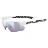 Lunettes UVEX SPORTSTYLE 224 Blanc Colorvision Iridium Violet