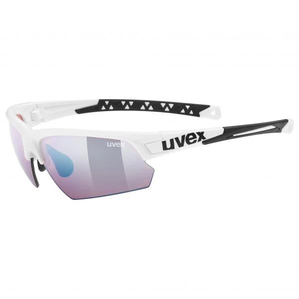 Lunettes UVEX SPORTSTYLE 224 Blanc Colorvision Iridium Violet