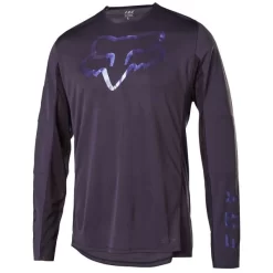 Maillot FOX FLEXAIR DELTA Limited Edition Manches Longues Violet 2020