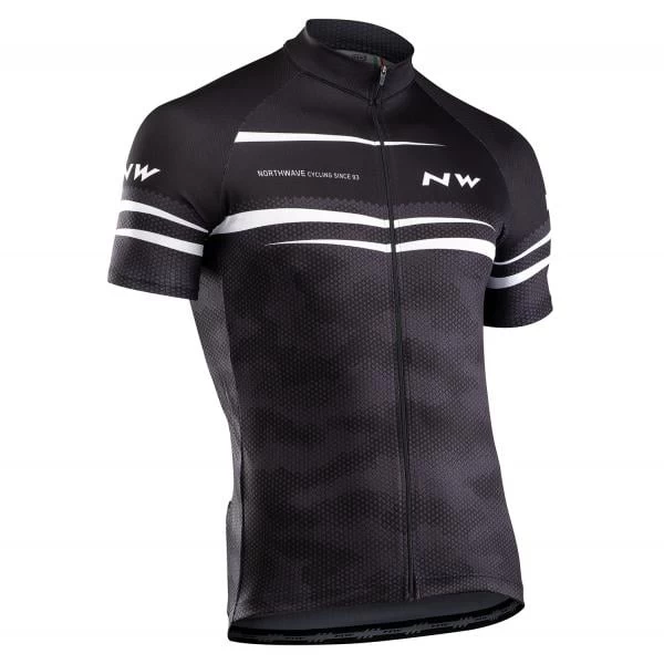 Maillot NORTHWAVE ORIGIN Manches Courtes Noir 2020