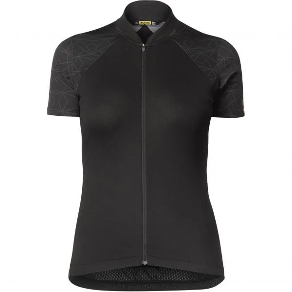 Maillot MAVIC SEQUENCE GRAPHIC Femme Manches Courtes Noir