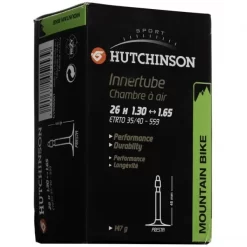 Chambre à Air HUTCHINSON STANDARD 26×1,30/1,65 Presta 48 Mm