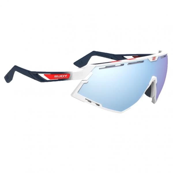 Lunettes RUDY PROJECT DEFENDER Blanc/Bleu Iridium 2020