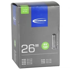 Chambre à Air SCHWALBE EXTRA LIGHT AV 13F 26×2,10/3,00 Butyl Schrader 40 Mm
