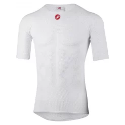 Sous-Vêtement Technique CASTELLI CORE MESH 3 Manches Courtes Blanc
