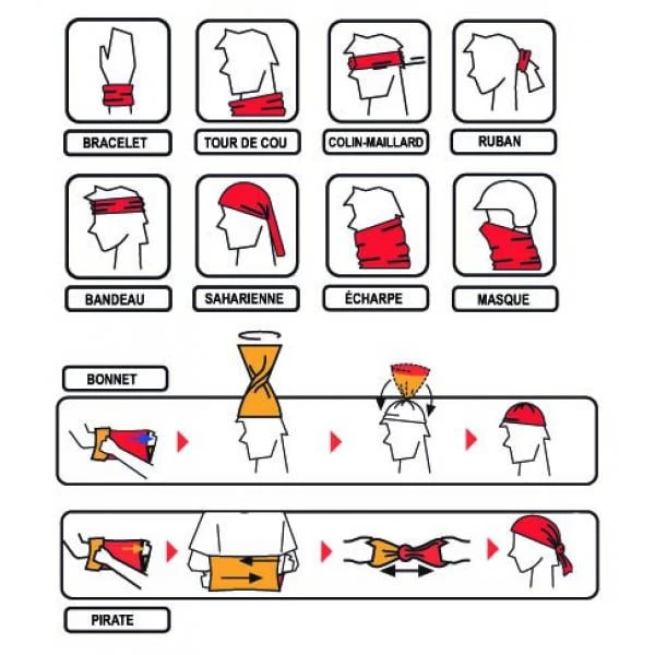 Tour De Cou BUFF ORIGINAL S-CONNECTION Noir – Image 2