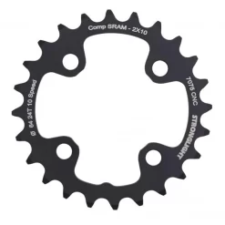 Plateau Intérieur STRONGLIGHT ALU 7075 10V Double 4 Trous 64 Mm