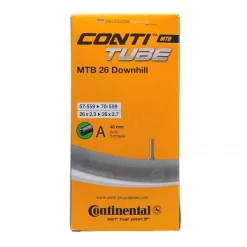 Chambre à Air CONTINENTAL VTT DOWNHILL 26×2,30/2,70 Schrader 40 Mm