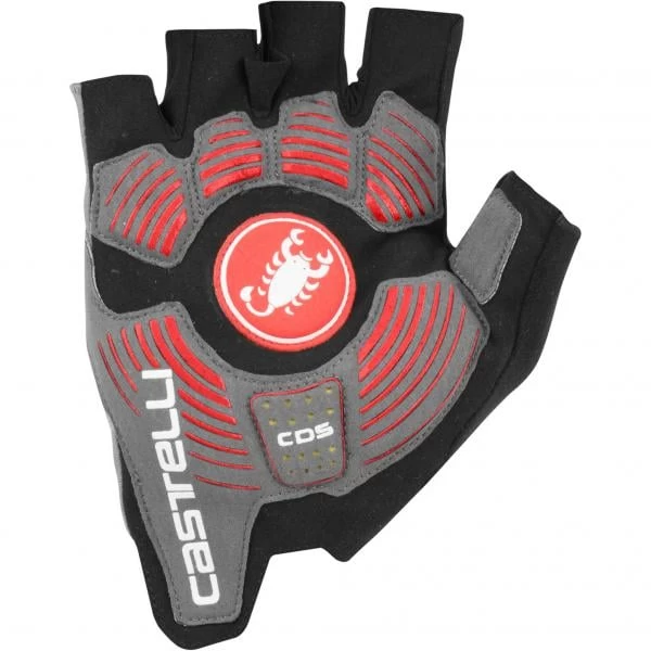 Gants Courts CASTELLI ROSSO CORSA PRO Noir – Image 2