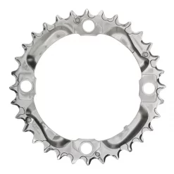 Plateau Intermédiaire SHIMANO DEORE M590 9V 4 Trous 104 Mm Argent
