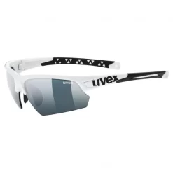 Lunettes UVEX SPORTSTYLE 224 Blanc Colorvision Iridium Gris