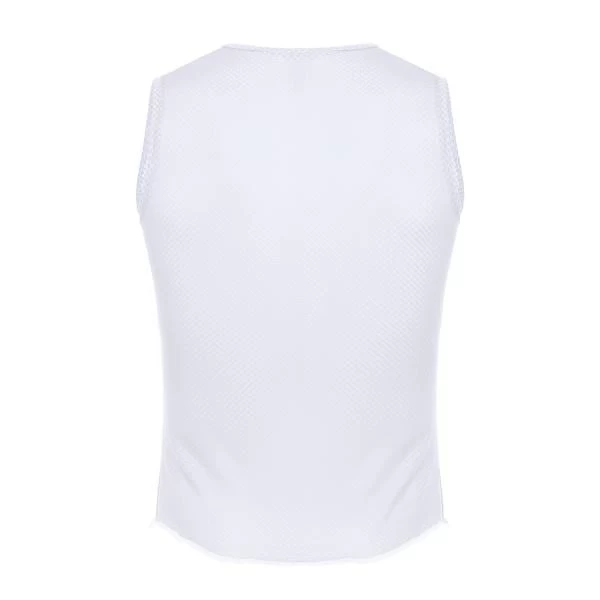 Sous-Vêtement Technique SANTINI LIEVE Sans Manches Blanc – Image 2