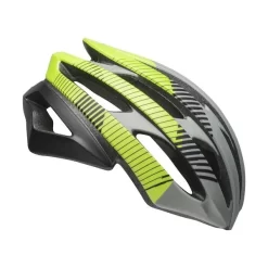 Casque Route BELL STRATUS Gris/Jaune Fluo/Noir