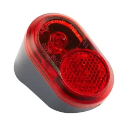 ECLAIRAGE VELO VILLE ELOPS ARRIÈRE POUR DYNAMO LED GRIS