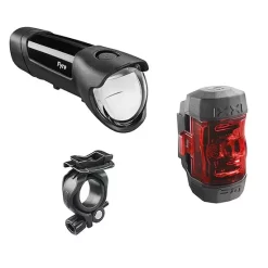 SET ECLAIRAGE VELO FYRE + IXXI 30 LUX