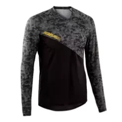 MAILLOT VTT ALL MOUNTAIN MANCHES LONGUES NOIR