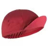 CASQUETTE VÉLO ROADR 500 BORDEAUX ET ROUGE