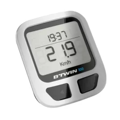 COMPTEUR VÉLO B’TWIN 100 NOIR – AVEC FIL