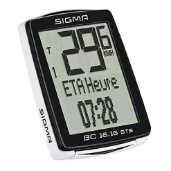 COMPTEUR VÉLO SIGMA SPORT SANS FIL BC 16.16 STS