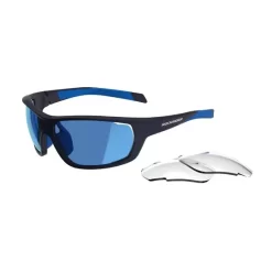LUNETTES VTT XC PACK BLEU INTERCHANGEABLES CAT 0+3