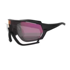 LUNETTES VTT XC RACE NOIRES INTERCHANGEABLES CAT 0+3
